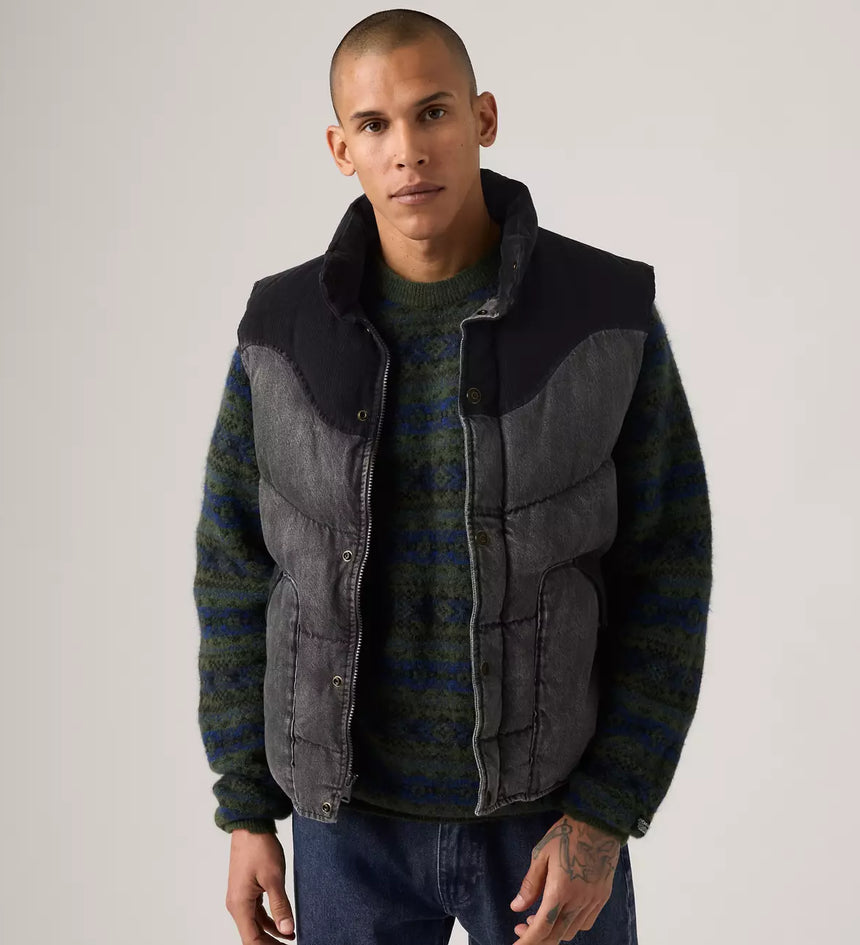 levi's® wild west vest 003GQ0001XS- Black – Levi's Hong Kong