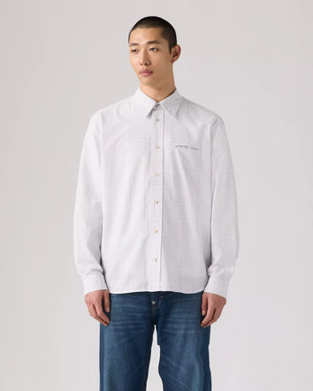 levi's® x kiko kostadinov long-sleeve shirt 0041K0000S-  Kiko - White  – Levi's Hong Kong