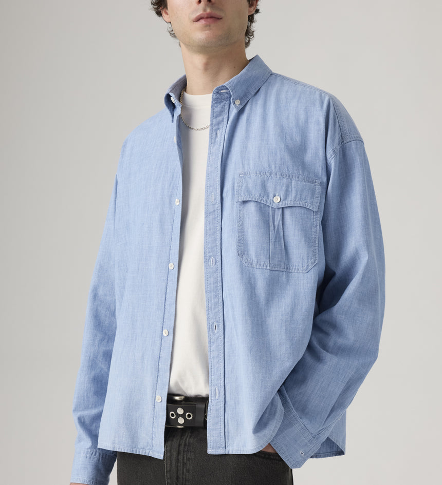 levi's® men's zandt cropped shirt 004GC0000XS- Multicolor – Levi's Hong Kong