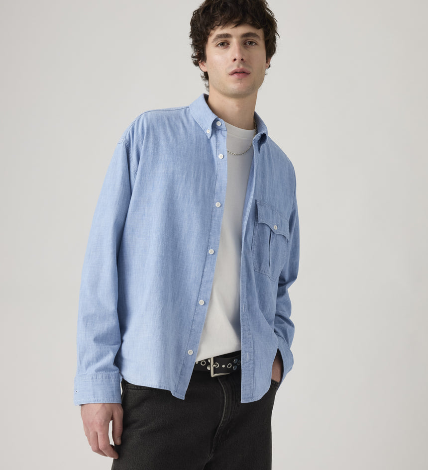levi's® men's zandt cropped shirt 004GC0000XS- Multicolor – Levi's Hong Kong