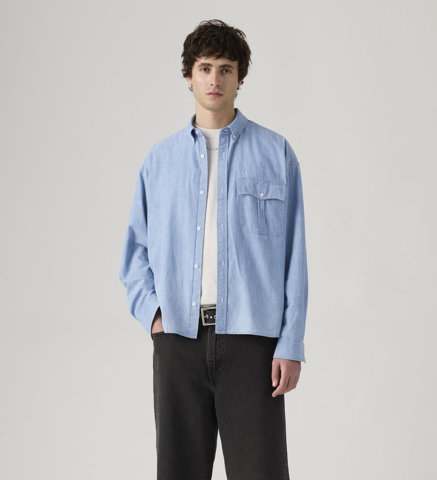 levi's® men's zandt cropped shirt 004GC0000XS- Multicolor – Levi's Hong Kong