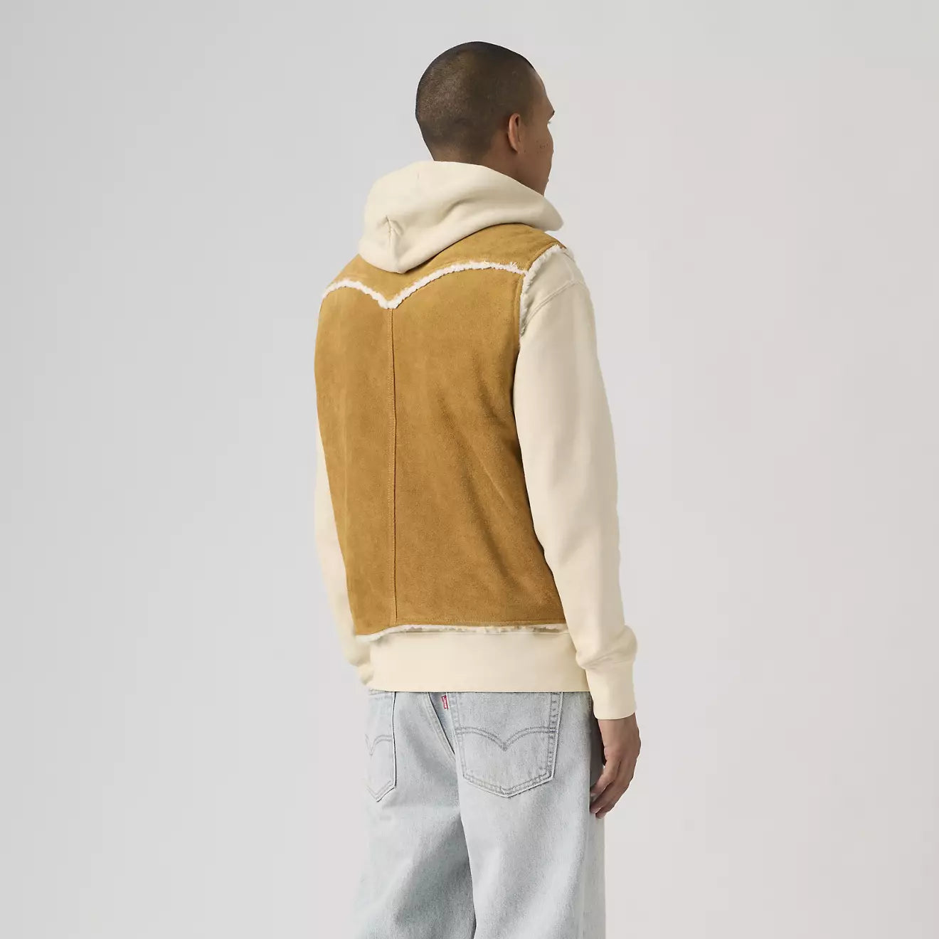 levi's® western suede 西部麂皮背心 | 男裝   004GO0000XS- Brown – Levi's 香港