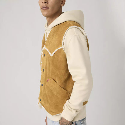 Levi's® Western Suede 西部麂皮背心 | 男裝  
