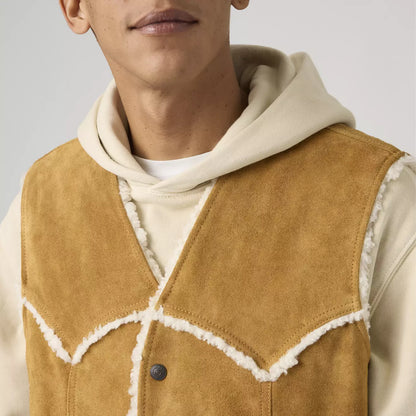 Levi's® Western Suede 西部麂皮背心 | 男裝  