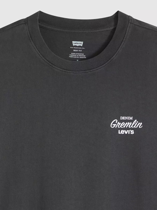 levi's® graphic boxy 寬鬆 t恤 | 男裝   004H00019S- Black  – Levi's 香港