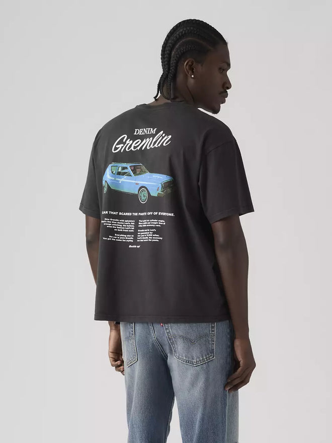 levi's® graphic boxy 寬鬆 t恤 | 男裝   004H00019S- Black  – Levi's 香港