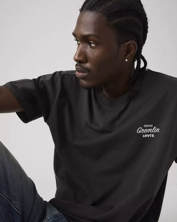 levi's® men's graphic boxy tee 004H00019S- Black  – Levi's Hong Kong
