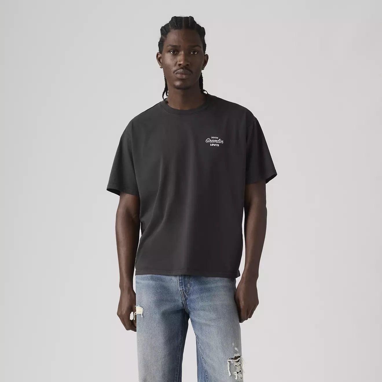 levi's® men's graphic boxy tee 004H00019S- Black – Levi's Hong Kong