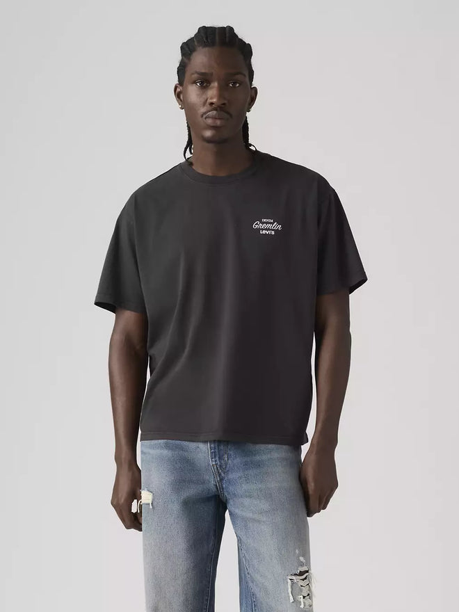 levi's® graphic boxy 寬鬆 t恤 | 男裝   004H00019S- Black  – Levi's 香港