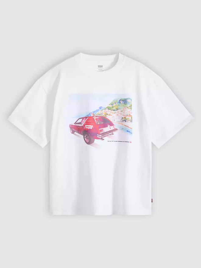 levi's® graphic boxy 寬鬆 t恤 | 男裝   004H00020S- White  – Levi's 香港