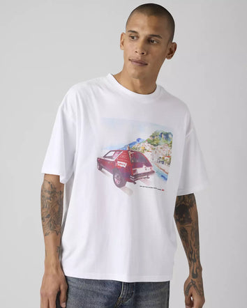 levi's® men's graphic boxy tee 004H00020S- White  – Levi's Hong Kong