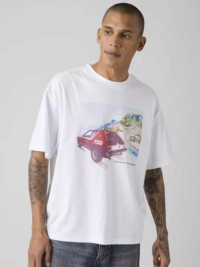 levi's® graphic boxy 寬鬆 t恤 | 男裝   004H00020S- White  – Levi's 香港