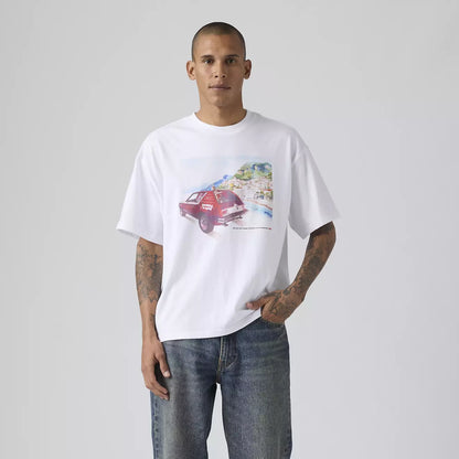 Levi's® Graphic Boxy 寬鬆 T恤 | 男裝  