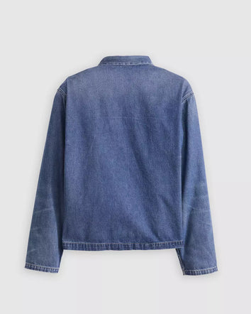 levi's® blue tab™ work 工裝襯衫外套 | 男裝   004TH0000XS- Medium Indigo  – Levi's 香港