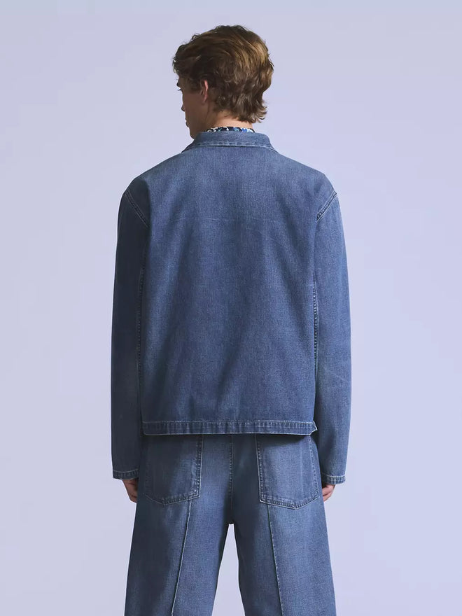 levi's® blue tab™ men's work shacket 004TH0000XS- Medium Indigo  – Levi's Hong Kong