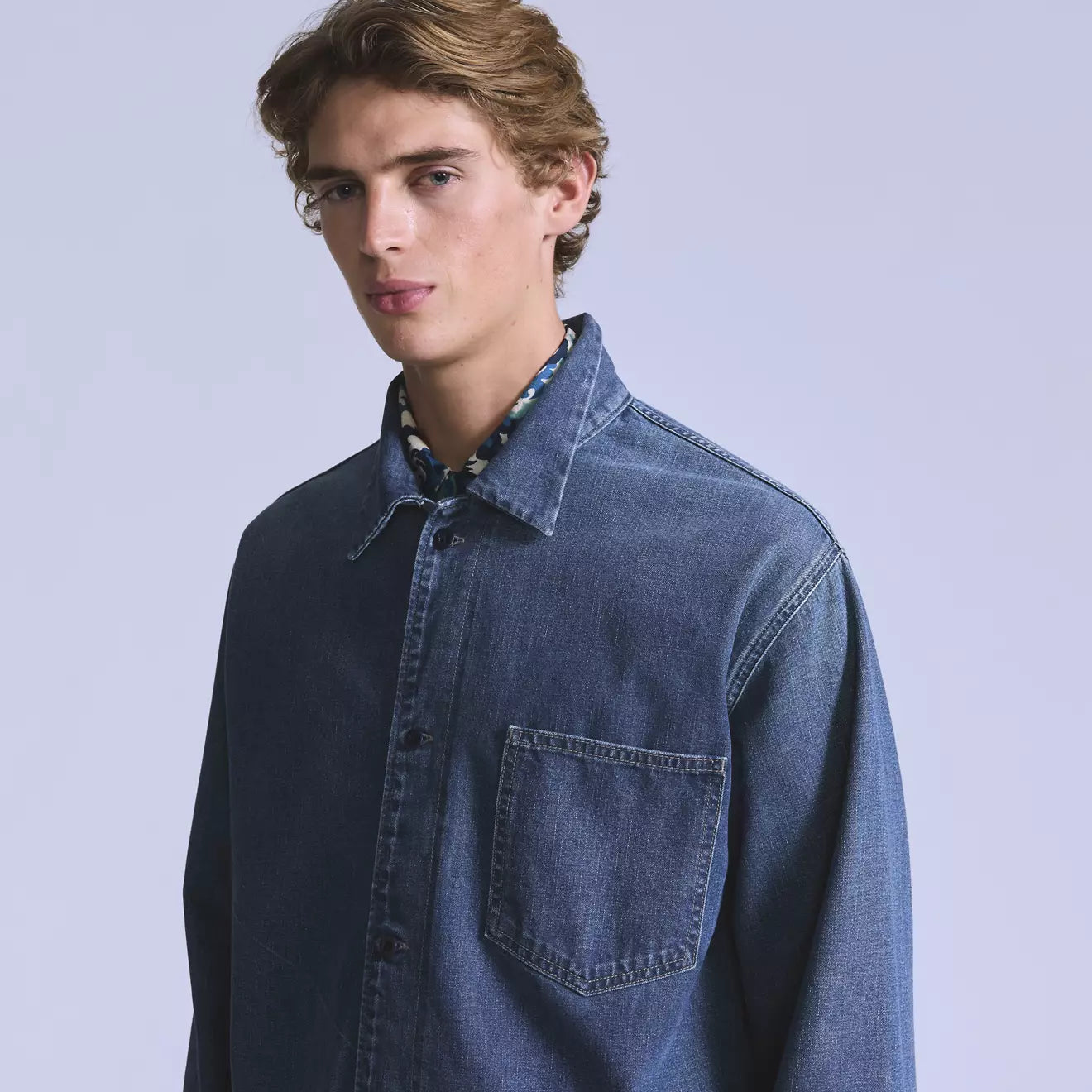 levi's® blue tab™ men's work shacket 004TH0000XS- Medium Indigo – Levi's Hong Kong