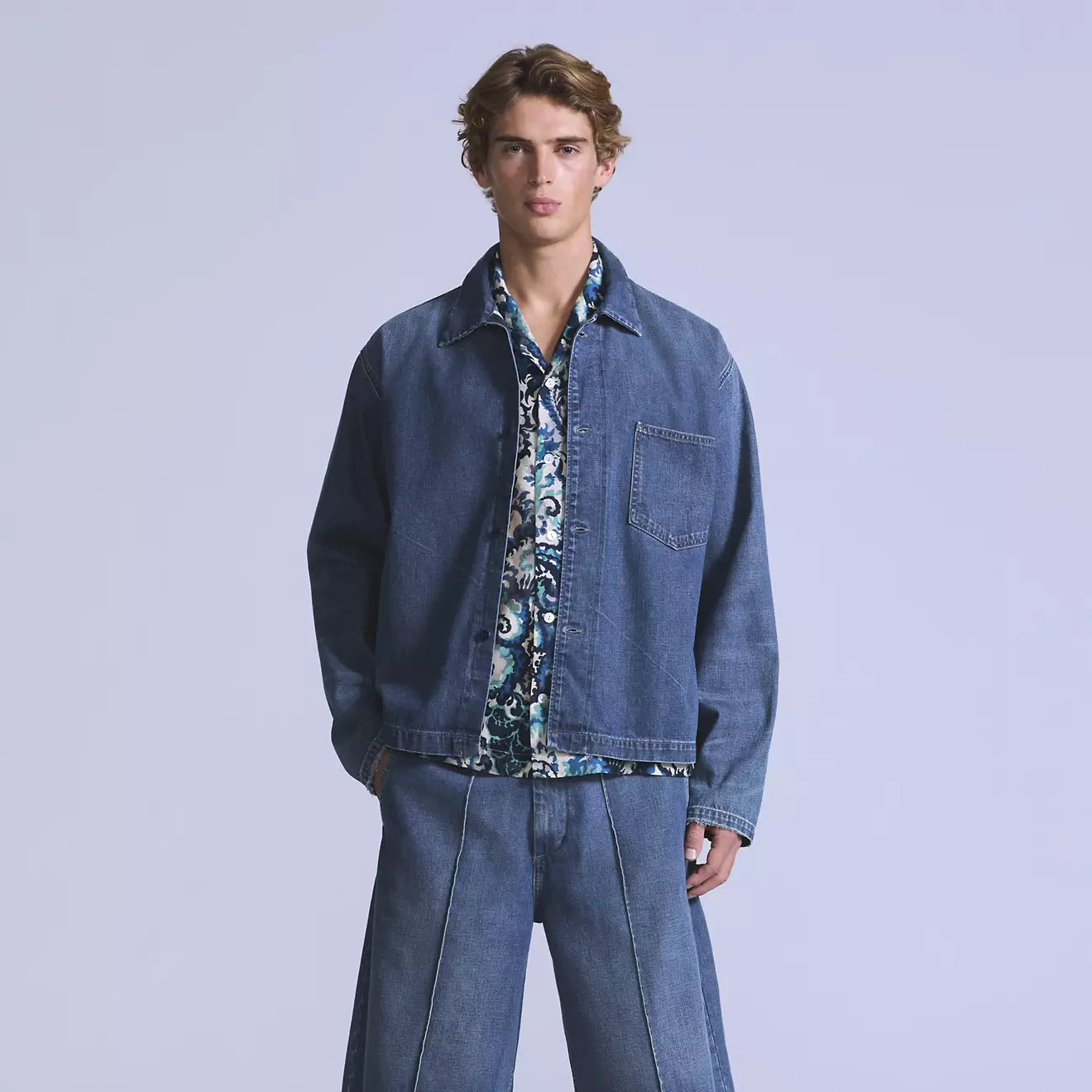 levi's® blue tab™ men's work shacket 004TH0000XS- Medium Indigo – Levi's Hong Kong