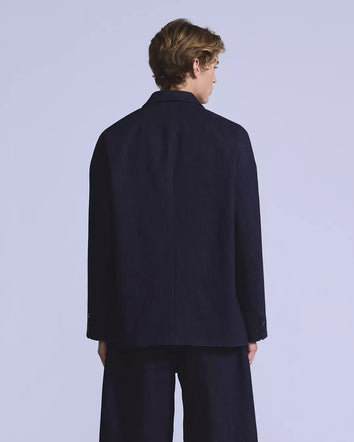 levi's® blue tab™ unstructured外套 | 男裝 004TJ0000XS- Medium Indigo  – Levi's 香港