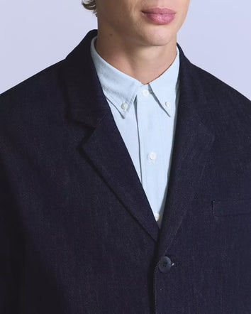 levi's® blue tab™ unstructured外套 | 男裝 004TJ0000XS- Medium Indigo  – Levi's 香港