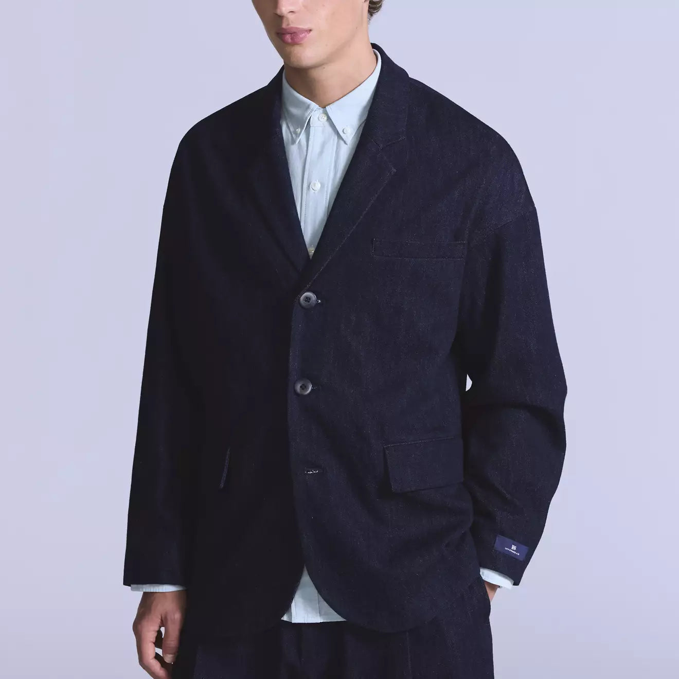 levi's® blue tab™ men's unstructured jacket 004TJ0000XS- Medium Indigo – Levi's Hong Kong