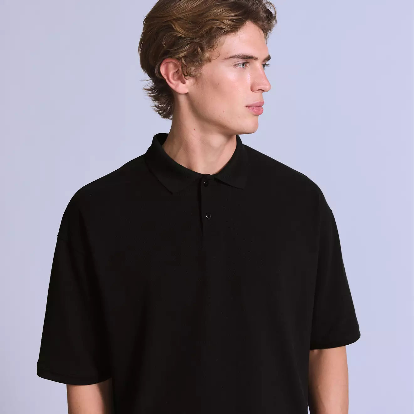 levi's® blue tab™ cropped polo 恤 | 男裝 004TK0001S- Black – Levi's 香港
