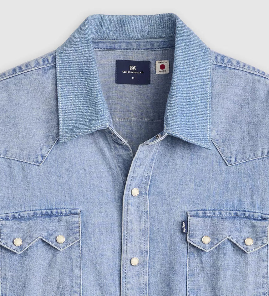 levi's® blue tab™ 定制鋸齒外套 | 男裝 004TL0000XS- Medium Indigo – Levi's 香港