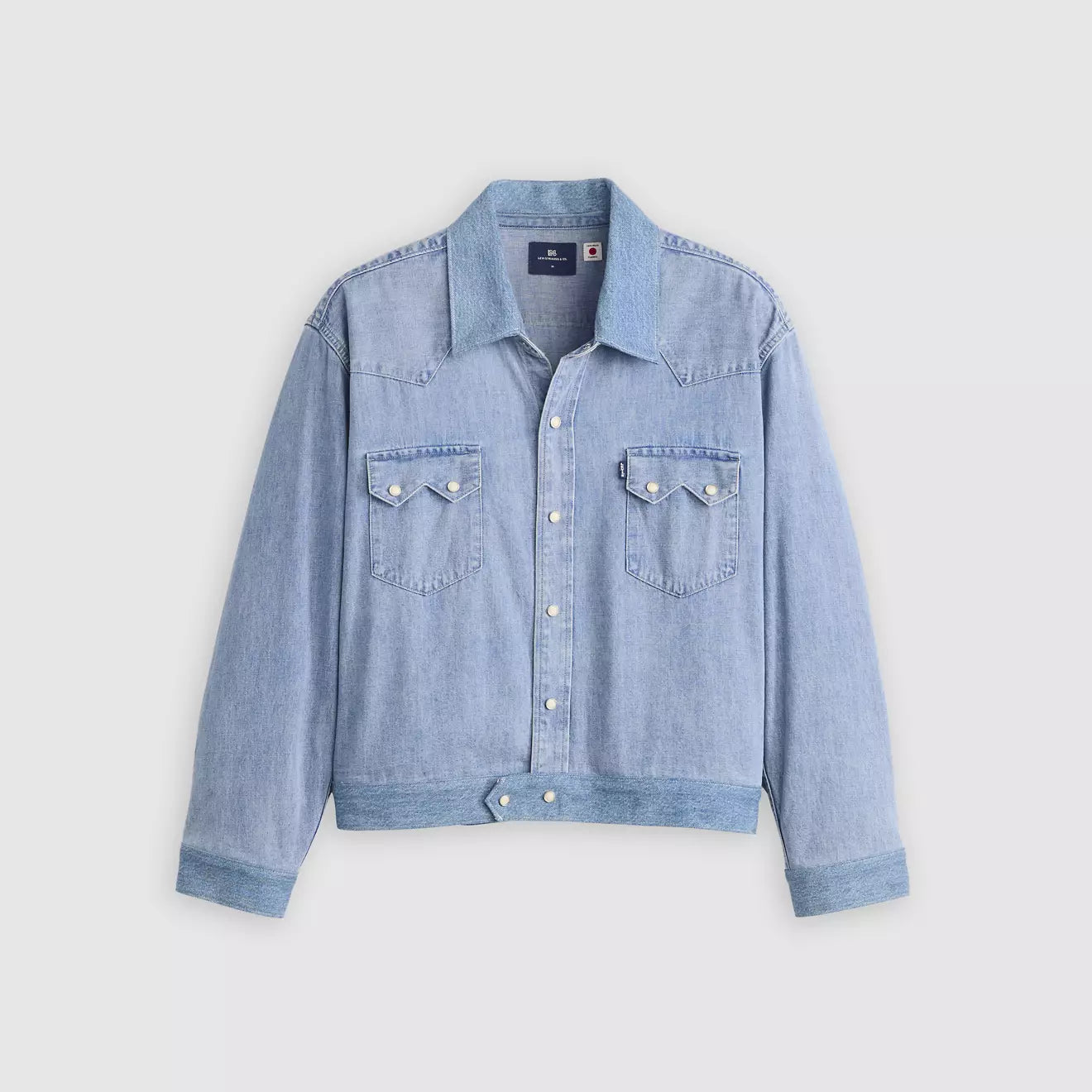 levi's® blue tab™ 定制鋸齒外套 | 男裝 004TL0000XS- Medium Indigo – Levi's 香港