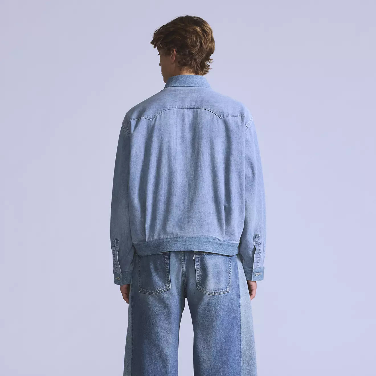 levi's® blue tab™ 定制鋸齒外套 | 男裝 004TL0000XS- Medium Indigo – Levi's 香港