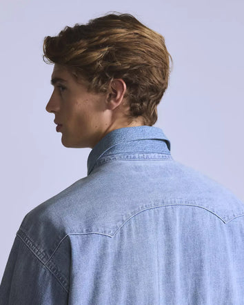 levi's® blue tab™ 定制鋸齒外套 | 男裝 004TL0000XS- Medium Indigo  – Levi's 香港