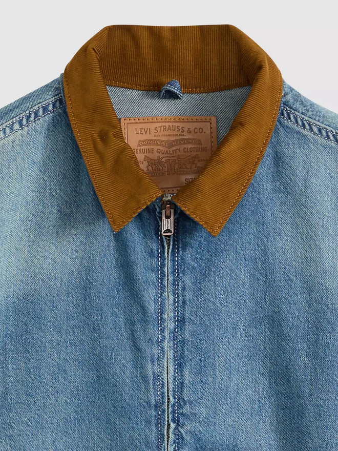 levi's® men's mechanics full-zip jacket 005AF0003S- Medium Indigo  – Levi's Hong Kong