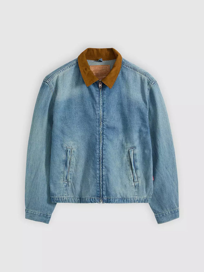 levi's® men's mechanics full-zip jacket 005AF0003S- Medium Indigo  – Levi's Hong Kong