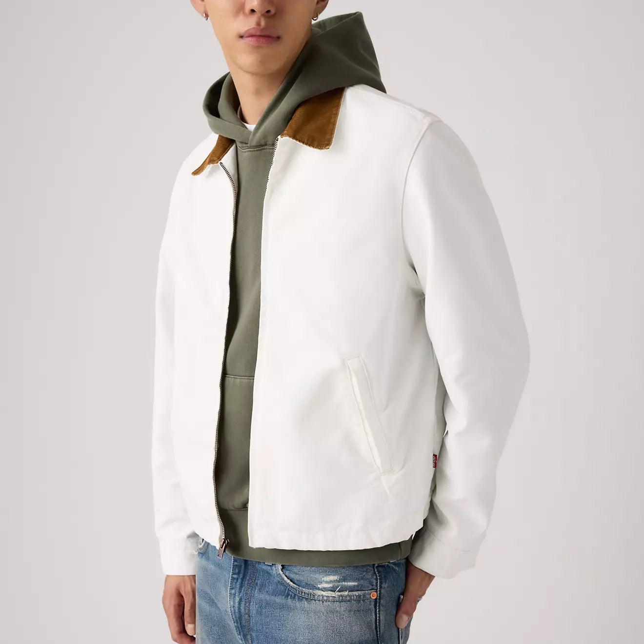 levi's® men's mechanics full-zip jacket 005AF0005S- Neutral – Levi's Hong Kong