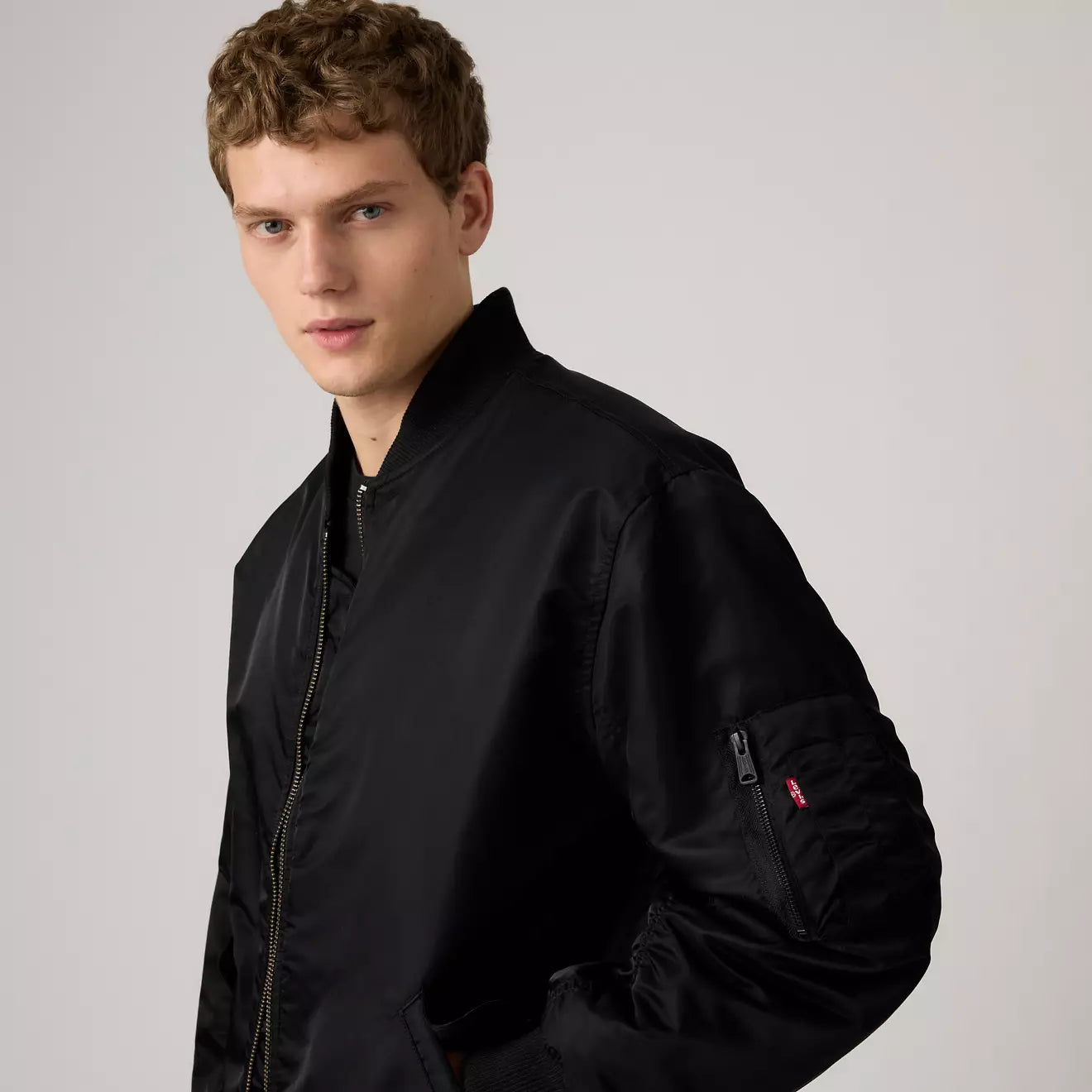 levi's® ma-1 飛行員夾克 | 男裝 005AL0000XS- Blue – Levi's 香港