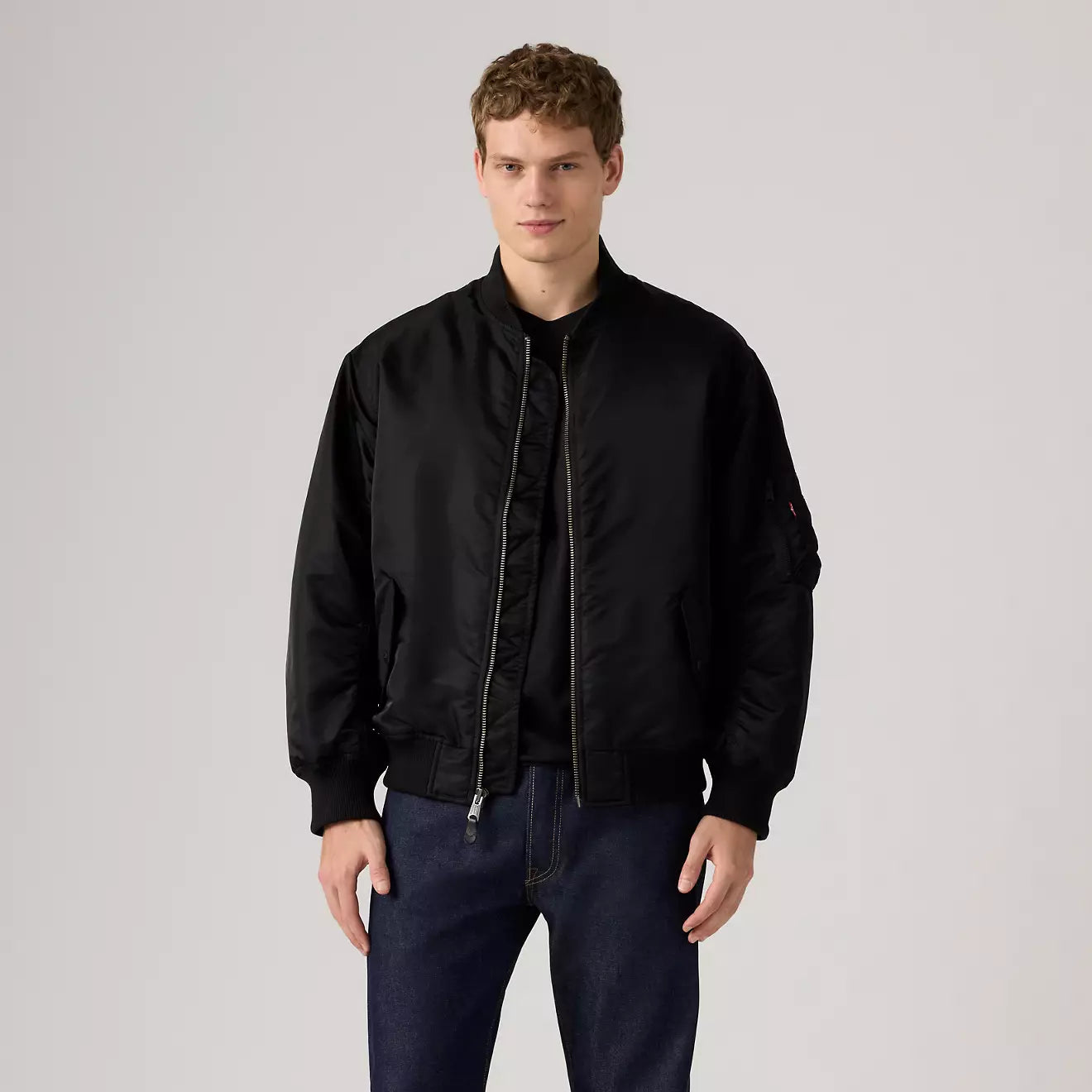 levi's® ma-1 飛行員夾克 | 男裝 005AL0000XS- Blue – Levi's 香港