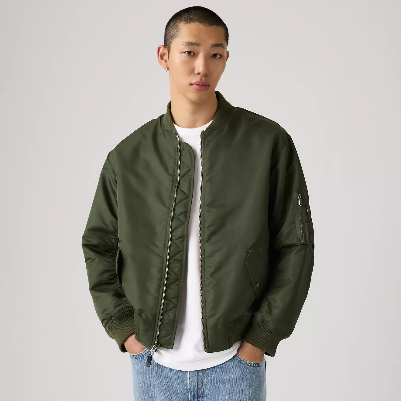 levi's® men's ma-1 bomber jacket 005AL0001XS- Blue – Levi's Hong Kong