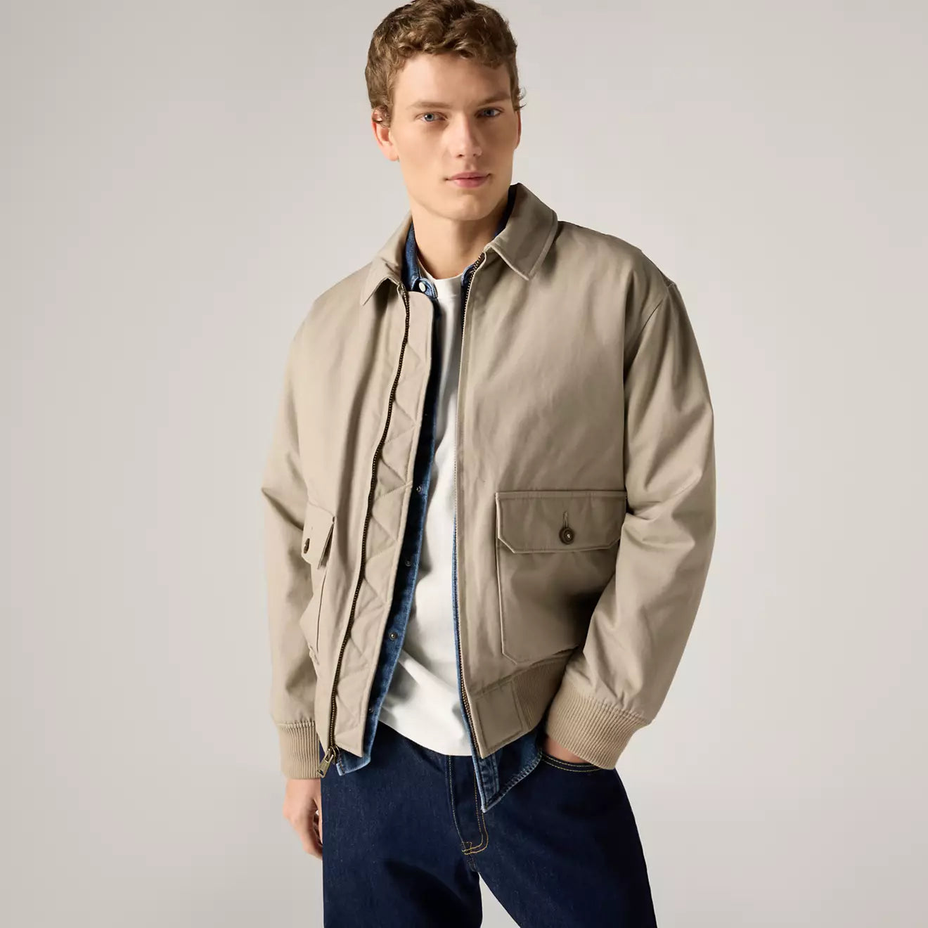 levi's® cortland 牛仔外套 | 男裝 005AM0002XS- Green – Levi's 香港