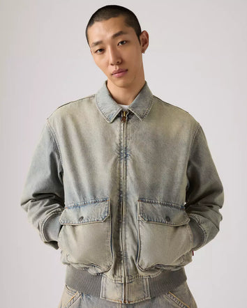 levi's® cortland 牛仔外套 | 男裝 005AM0003XS- Medium Indigo  – Levi's 香港