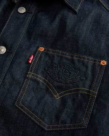 levi’s® x jordan overshirt外套   005FG0000XS- Indigo  – Levi's 香港