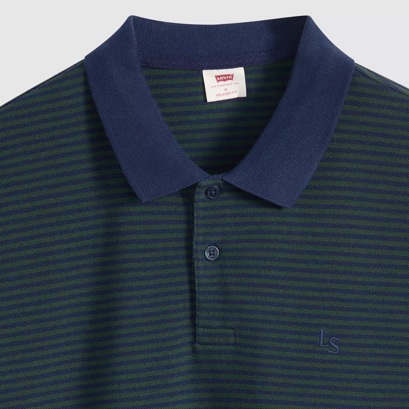 levi's® finn boxy polo 恤 | 男裝 005FN0000XL- Green – Levi's 香港
