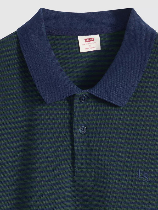 levi's® finn boxy polo 恤 | 男裝 005FN0000XL- Green  – Levi's 香港
