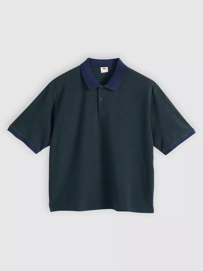 levi's® finn boxy polo 恤 | 男裝 005FN0000XL- Green  – Levi's 香港