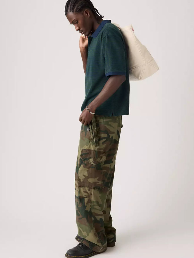 levi's® finn boxy polo 恤 | 男裝 005FN0000XL- Green  – Levi's 香港