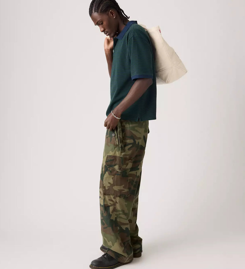 levi's® finn boxy polo 恤 | 男裝 005FN0000S- Green – Levi's 香港