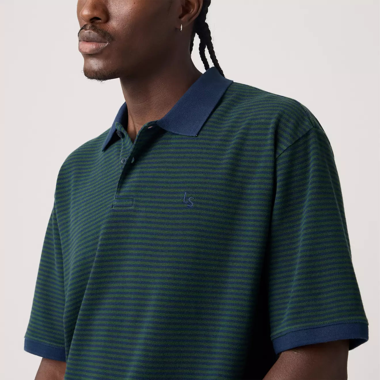 levi's® finn boxy polo 恤 | 男裝 005FN0000XL- Green – Levi's 香港