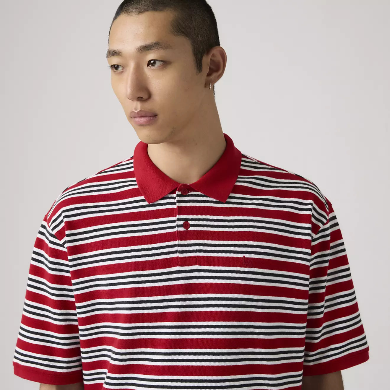 levi's® men's finn boxy polo 005FN0001S- Red – Levi's Hong Kong