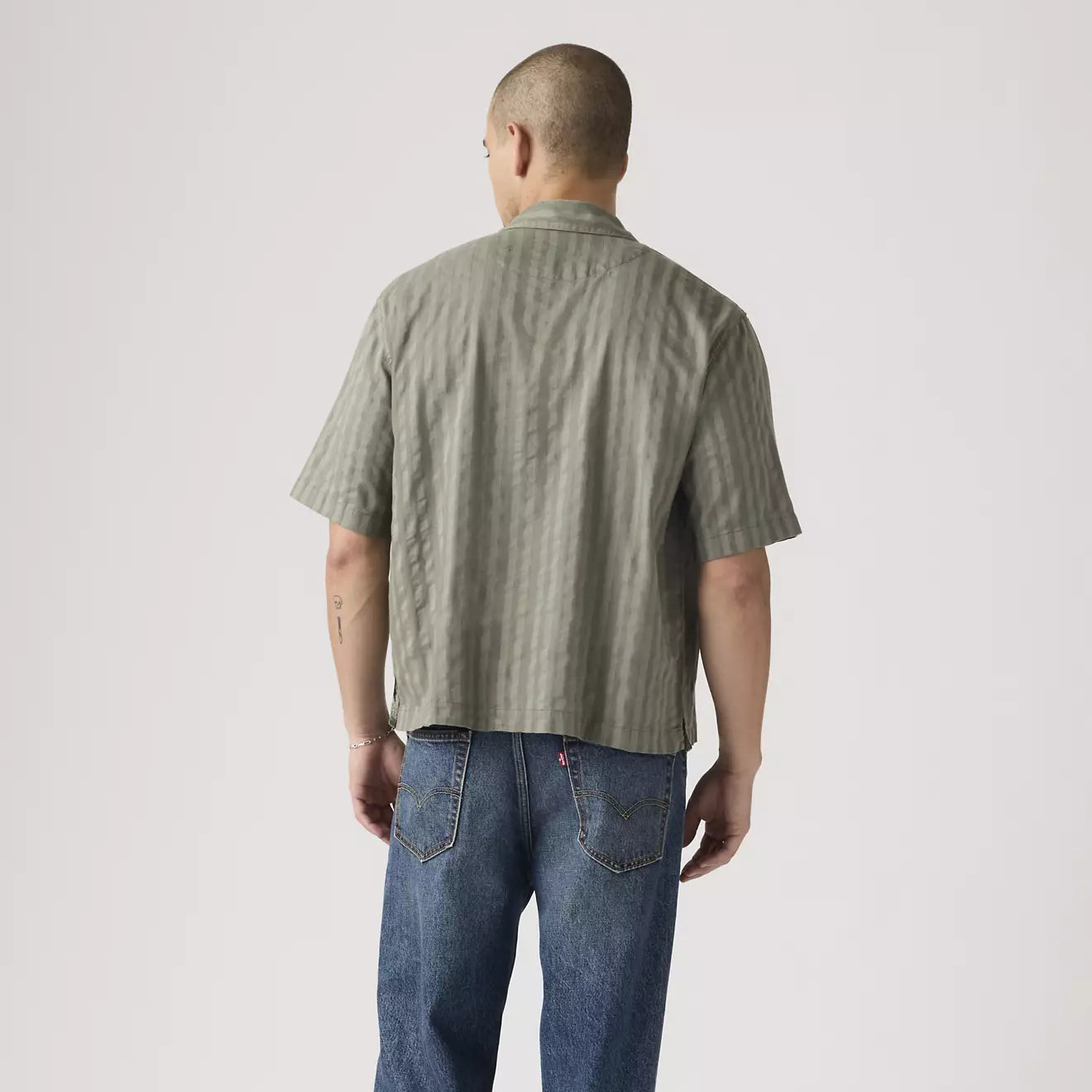 levi's® short-sleeve lama boxy 恤衫 | 男裝 005GH0002S- Grey – Levi's 香港
