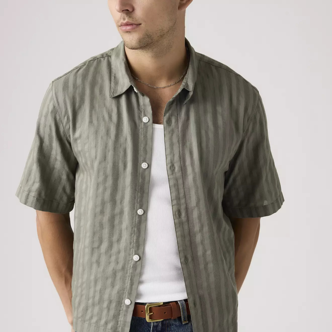 levi's® short-sleeve lama boxy 恤衫 | 男裝 005GH0002S- Grey – Levi's 香港