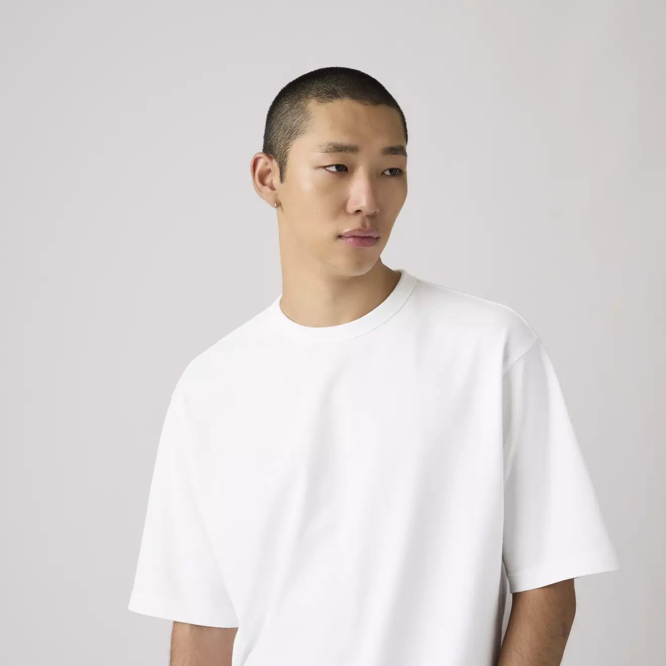 levi's® men's heavyweight loose tee 005GY0000XS- White – Levi's Hong Kong