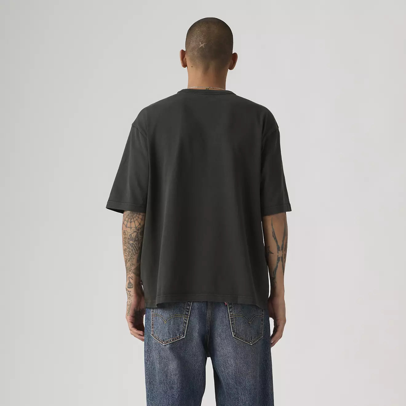 levi's® heavyweight loose tee | 男裝 005GY0001XS- Black – Levi's 香港