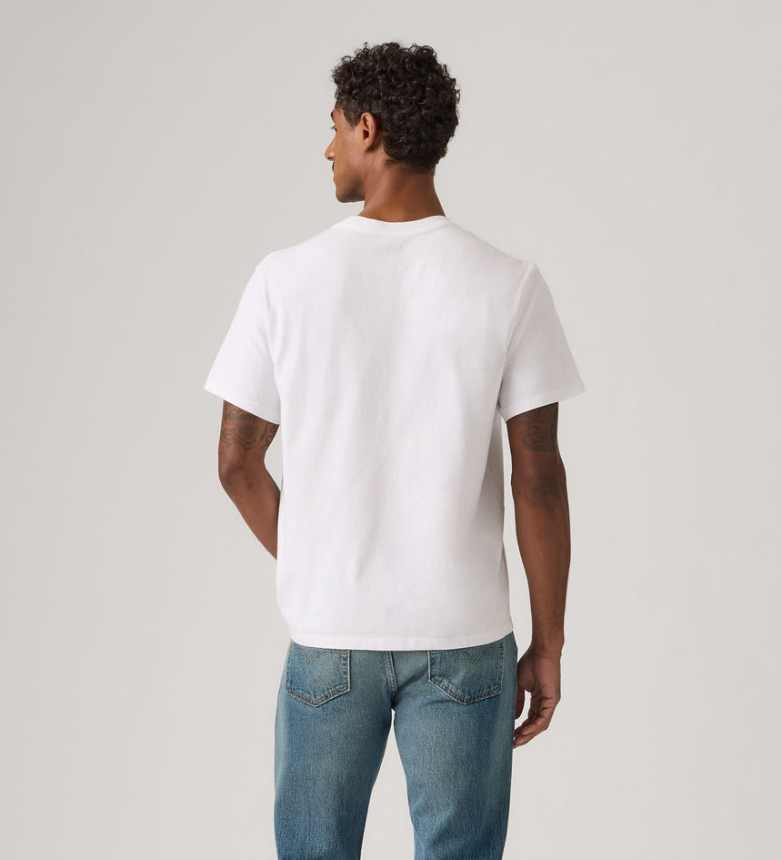 levi's® essential pocket tee | 男裝 005H00038S- White – Levi's 香港
